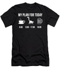 1 Funny Lemur Animal Zookeeper Wildlife My Plan for Today Lukas Davis T-Shirt