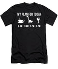2 Funny Lemur Animal Zookeeper Wildlife My Plan for Today Lukas Davis T-Shirt