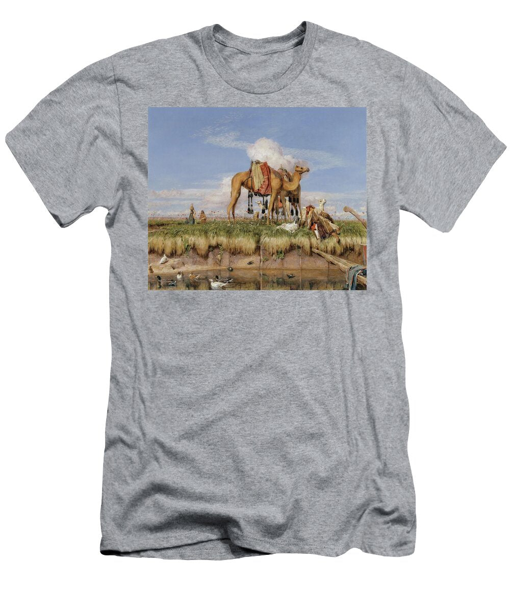 2 on the Banks of the Nile Upper Egypt John Frederick Lewis T-Shirt