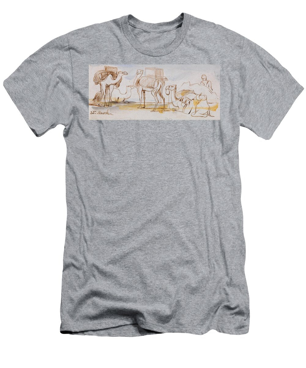 3 Camels Edward Lear T-Shirt