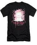5th Birthday Princess Girl 5 Years Old Lion Lover Bday Print Art Grabitees T-Shirt