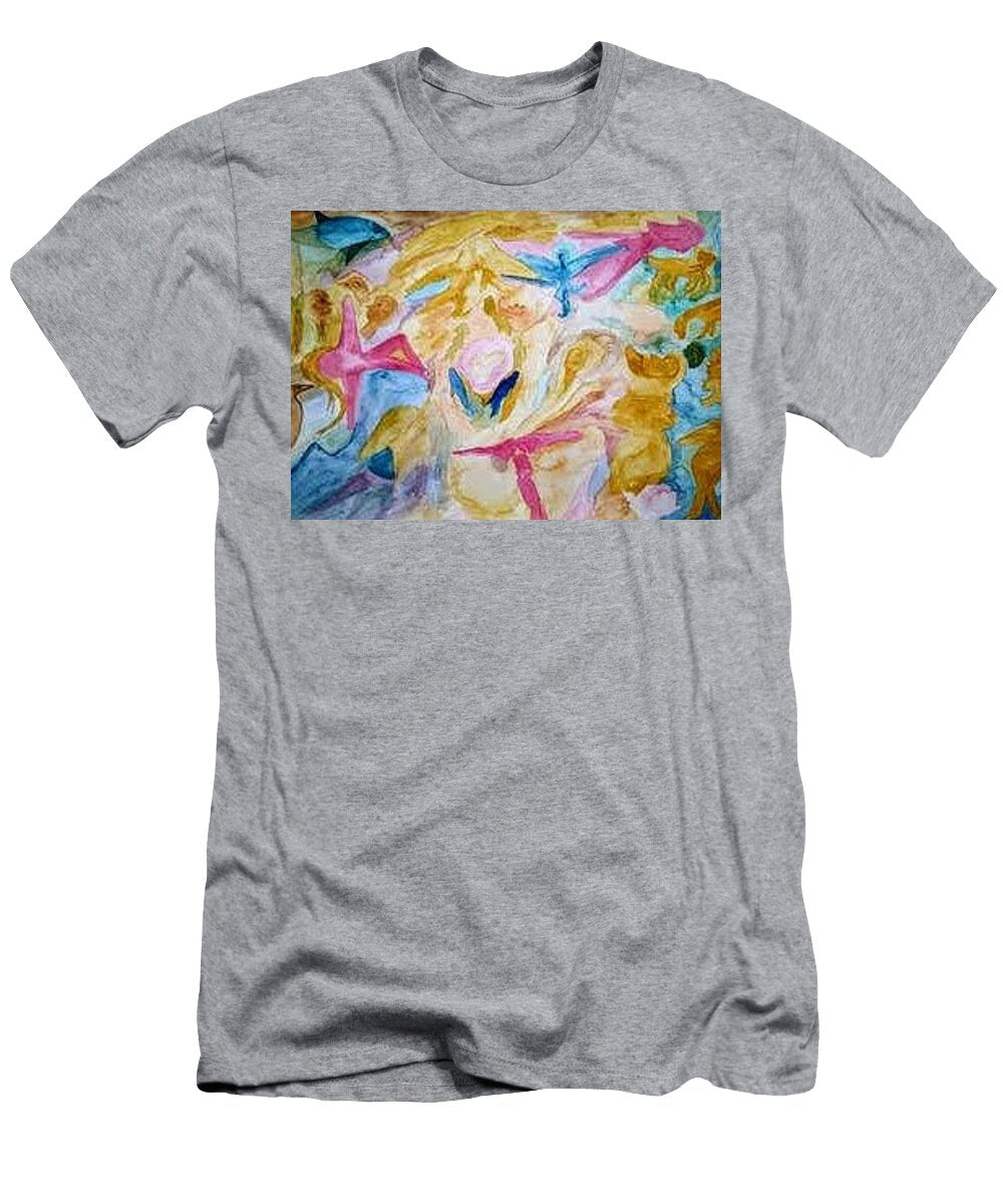 Angels Come to Land and Sea Nadim Ahmed Khan T-Shirt