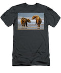 Bears Playing At Lake Clark Taha Raja T-Shirt