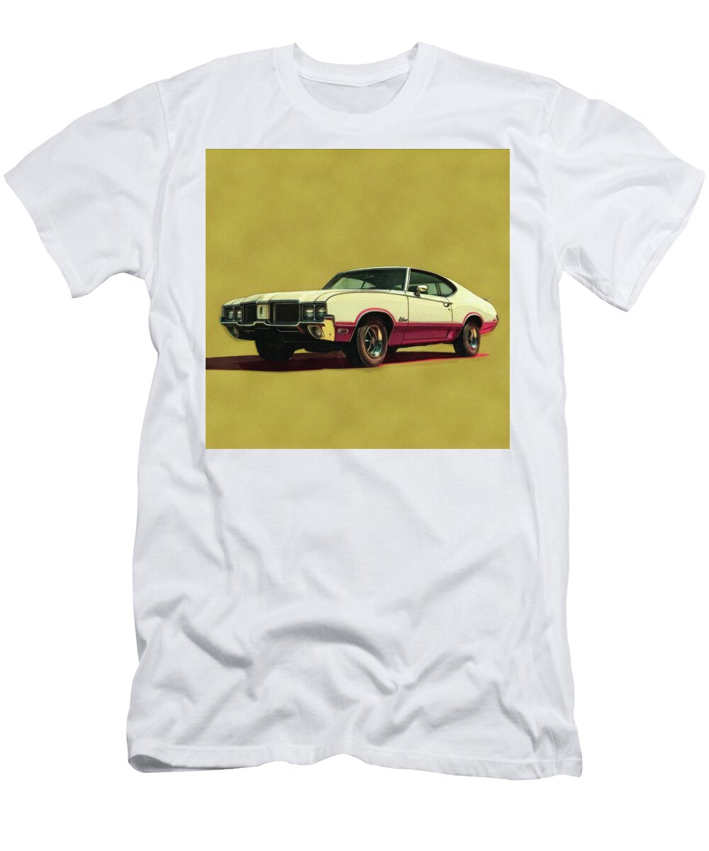 Classic 1970s Oldsmobile 442 Esoterica Art Agency T-Shirt