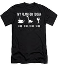 Funny Lemur Animal Zookeeper Wildlife My Plan for Today Muc Designs T-Shirt