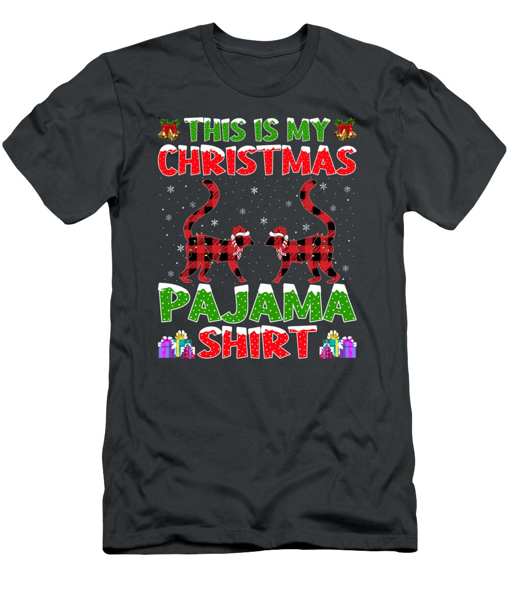 Funny Lemur Lover Xmas Gift Matching Lemur for Christmas Present Khaird Iveyl T-Shirt
