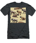 Hyenas Clustered Together Scavenging Moist Savannah Plains Rhys Jacobson T-Shirt