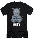 Nope Hippopotamus I Funny Lazy Hippo Maximus Designs T-Shirt