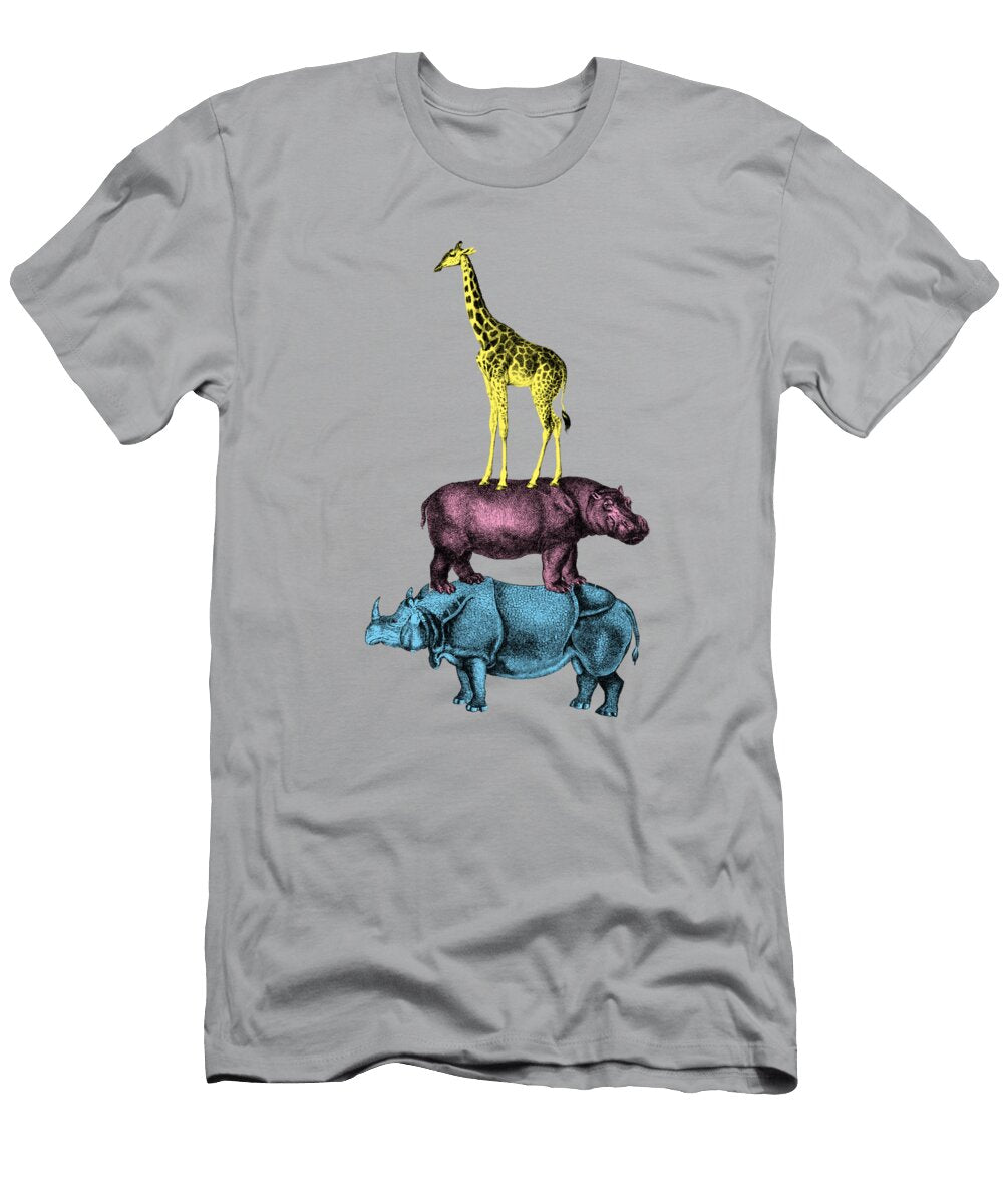 Stack of Animals Madame Memento T-Shirt