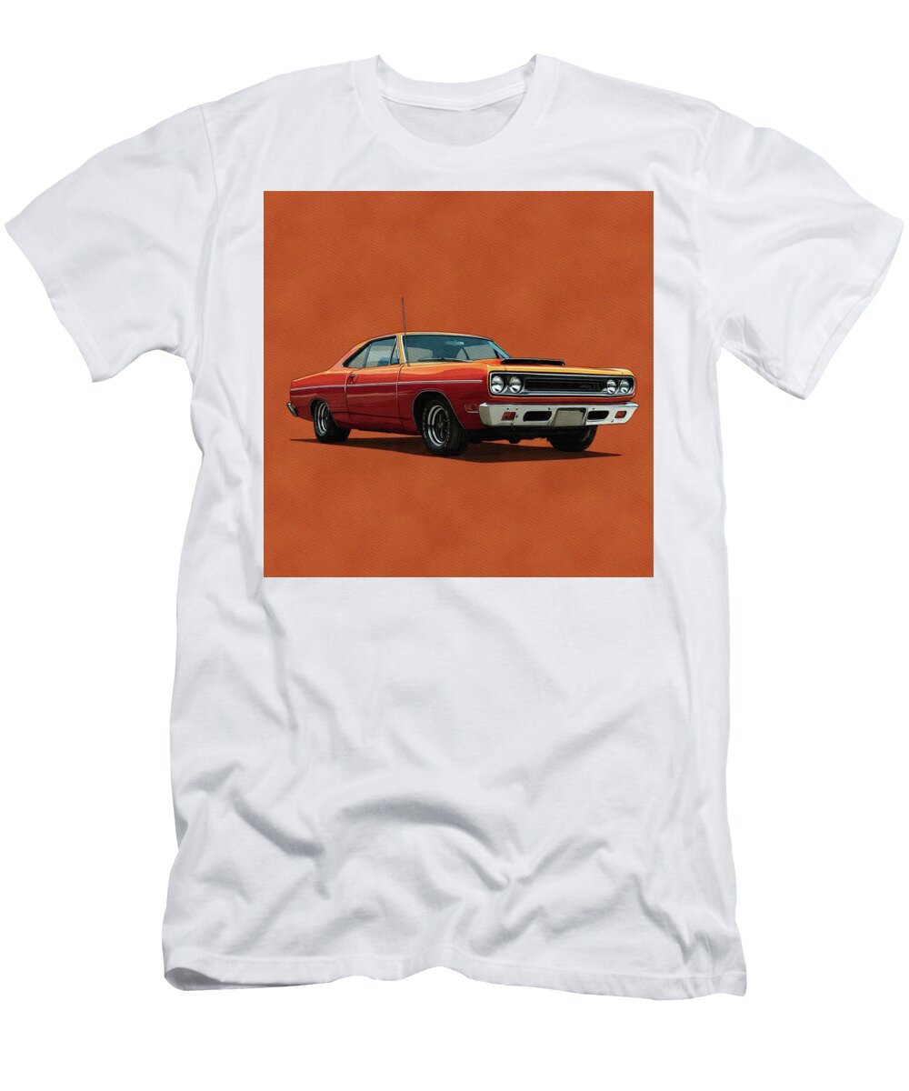 Vintage Plymouth Gtx Esoterica Art Agency T-Shirt