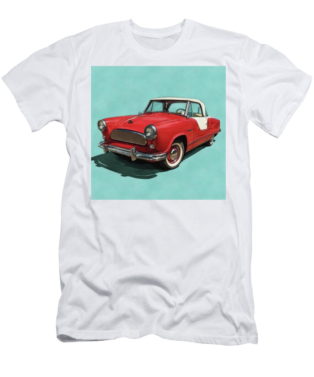 Vintage Red Nash Metropolitan Esoterica Art Agency T-Shirt