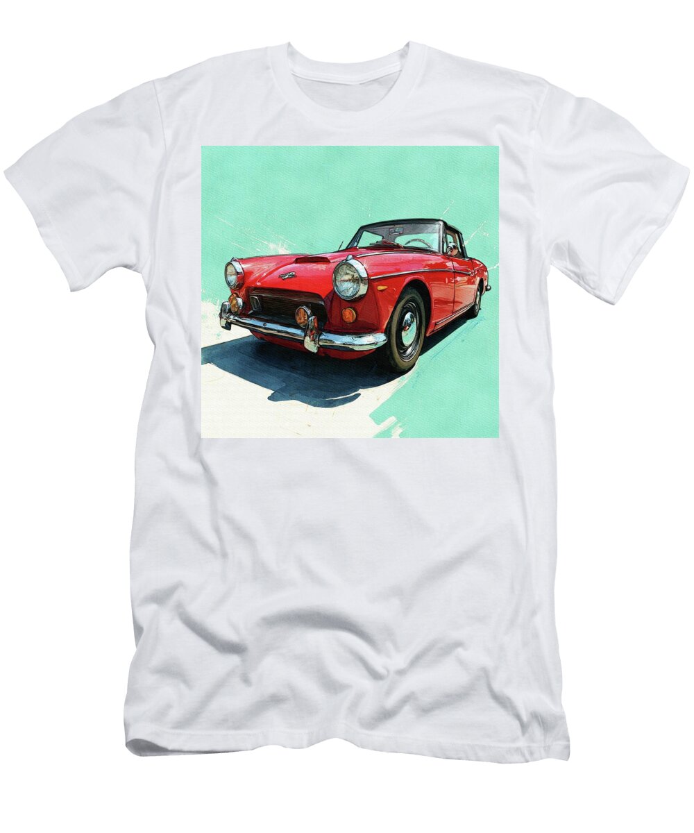 Vintage Sunbeam Alpine Esoterica Art Agency T-Shirt