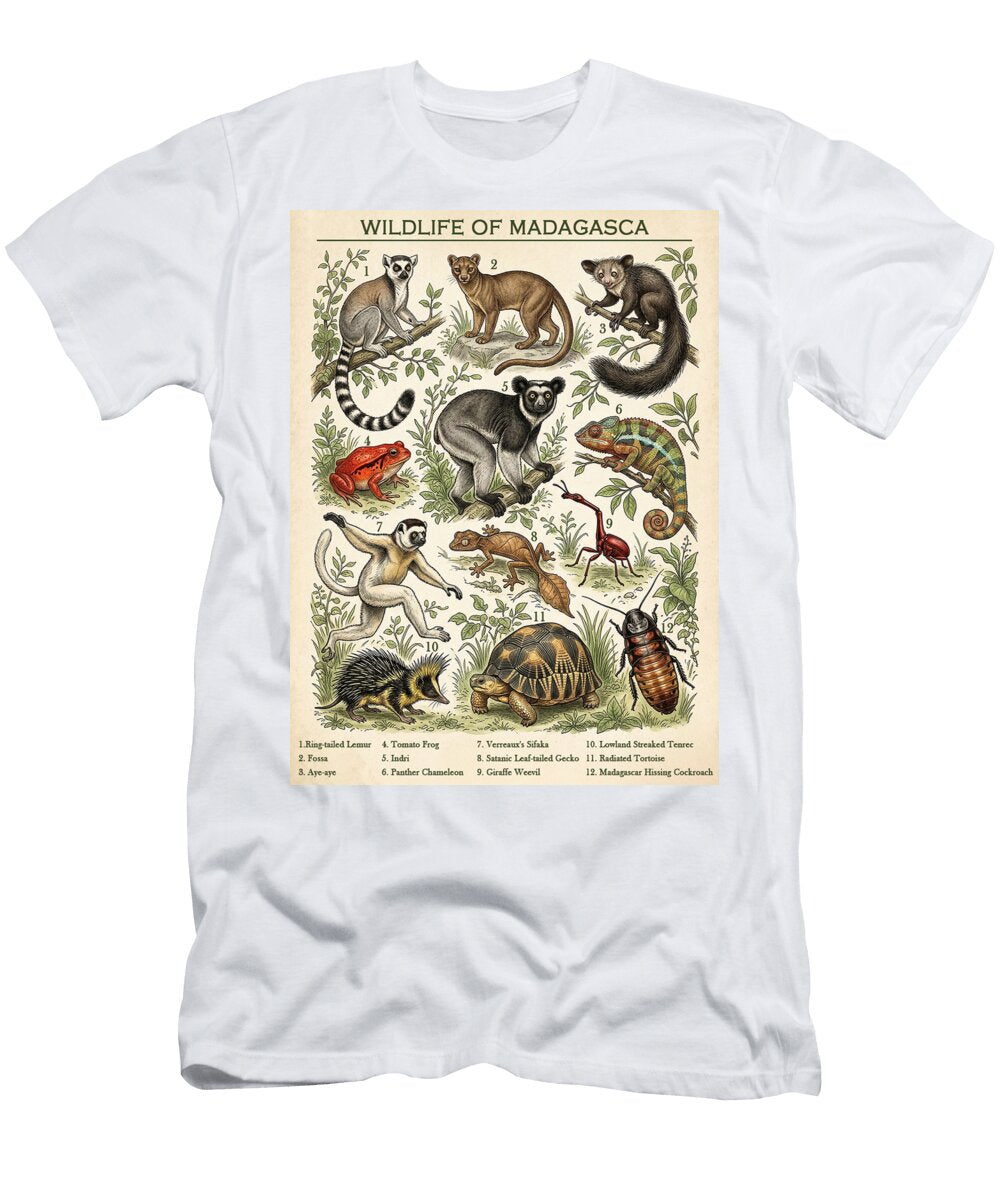 Wildlife of Madagascar Amanda Hyde T-Shirt