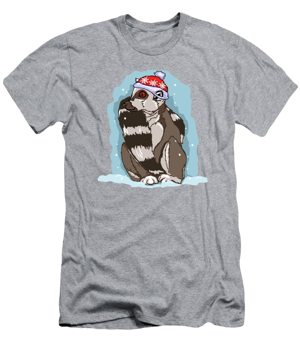 Winter Lemur Antiope Art T-Shirt