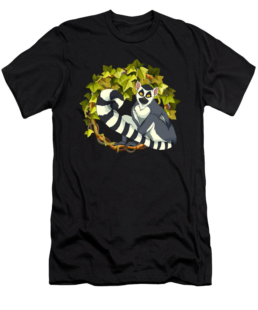 Zoo Animal Lover Madagascar Monkey Tropical Lemur Dhbubble T-Shirt